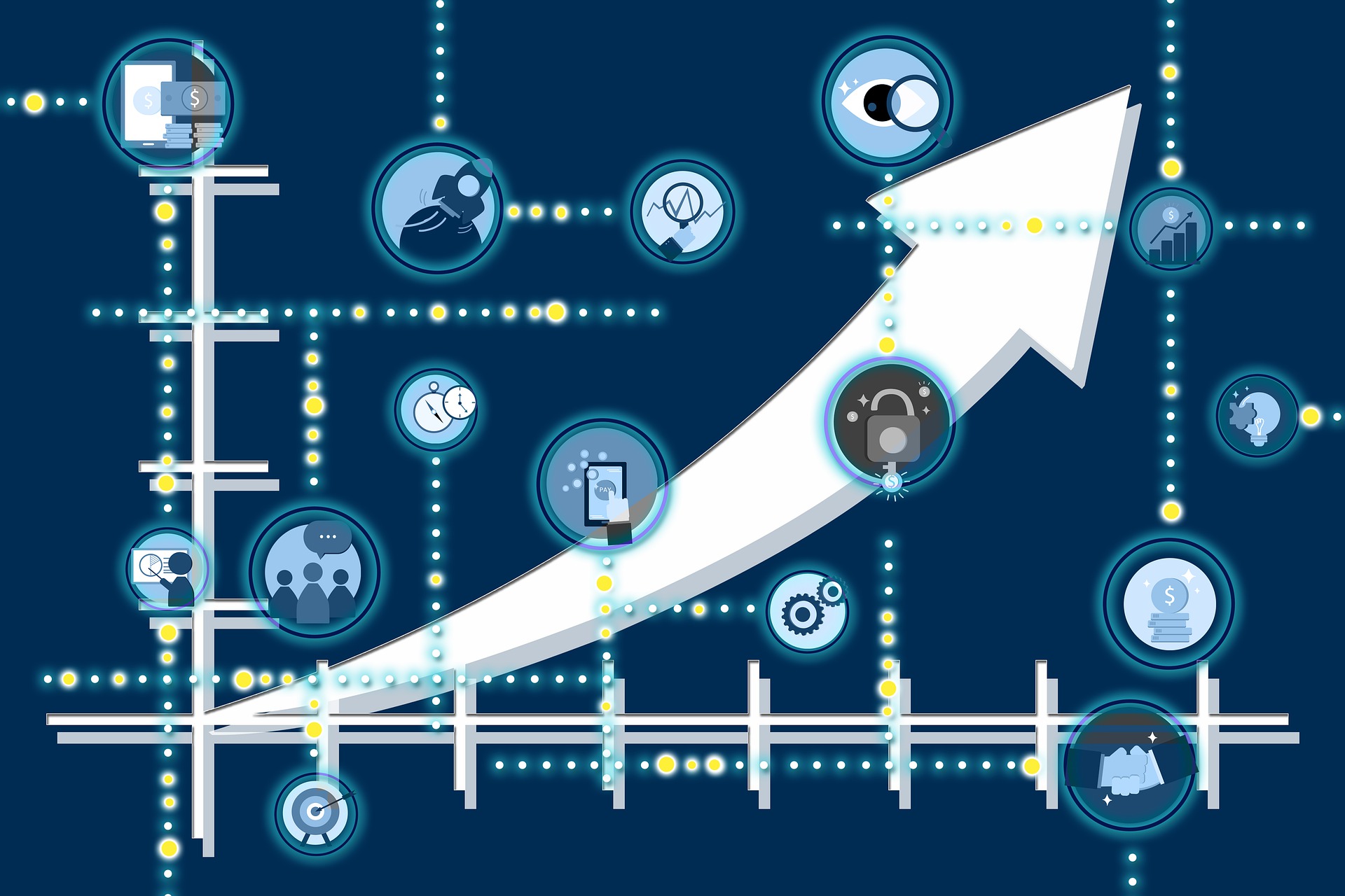 Digital-Performance- Arrow-Graph