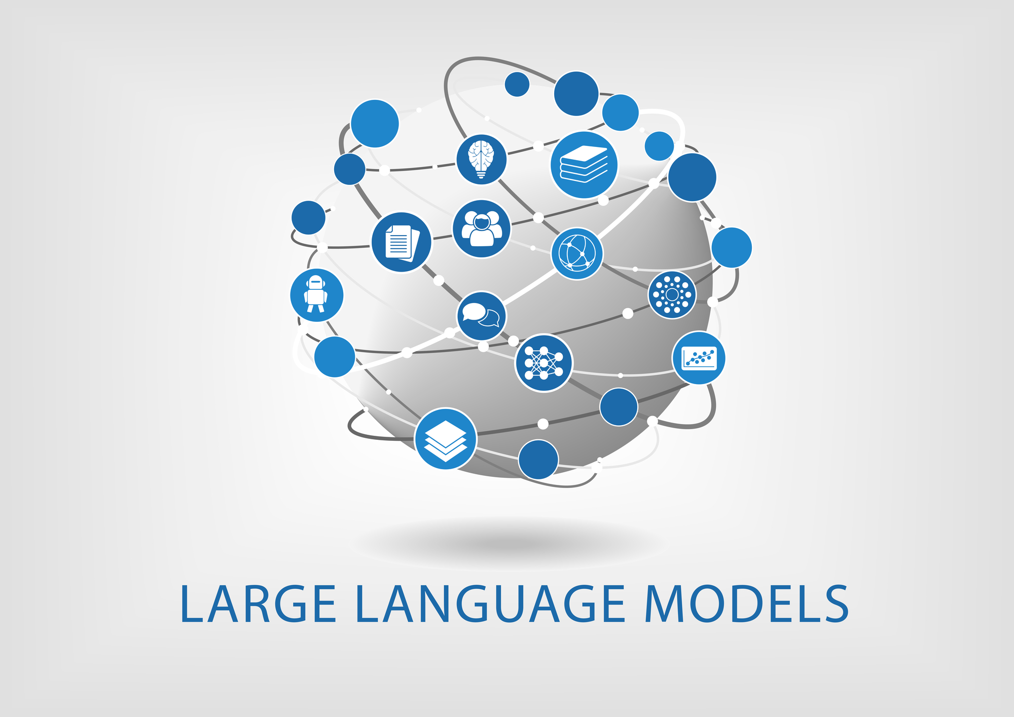 Large Language Models Orbit graphic